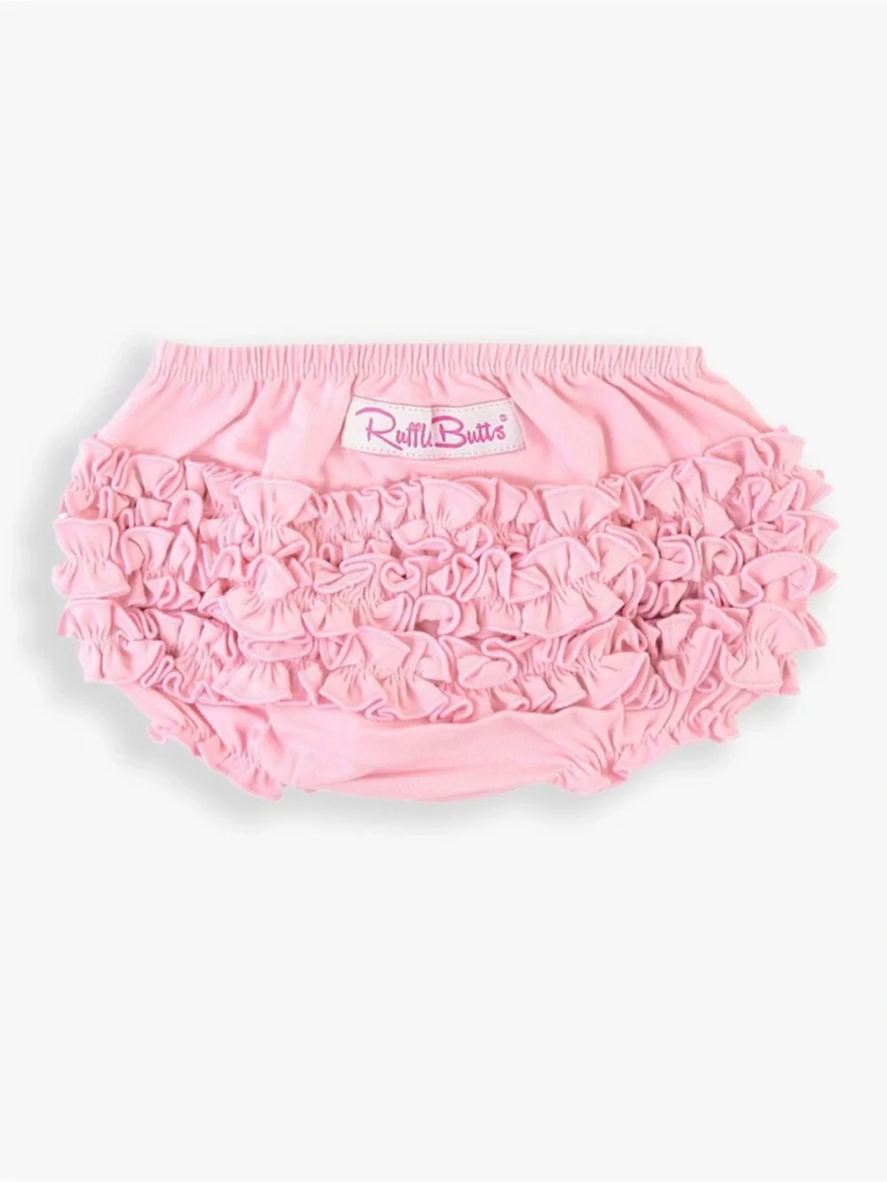 Ruffle Butts Light Pink Ruffle Diaper Cover